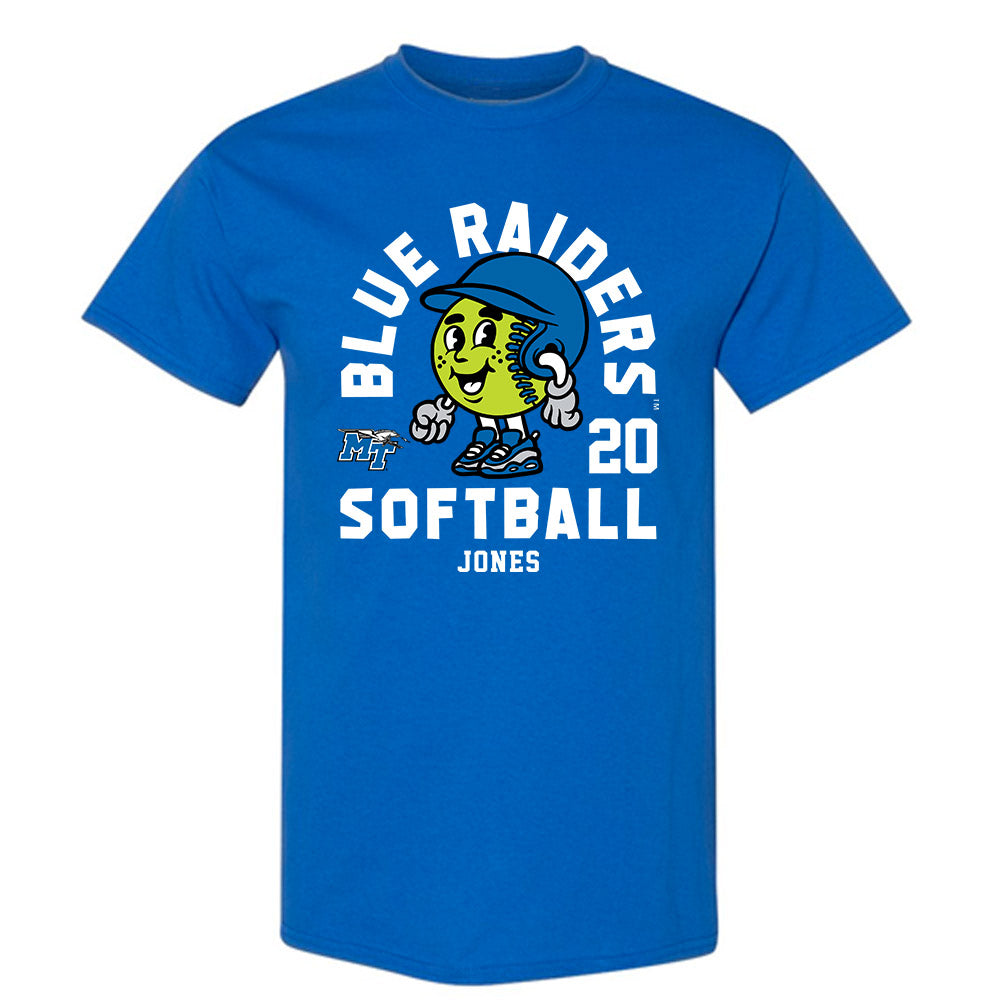 MTSU - NCAA Softball : Lani Jones - Fashion Shersey T-Shirt