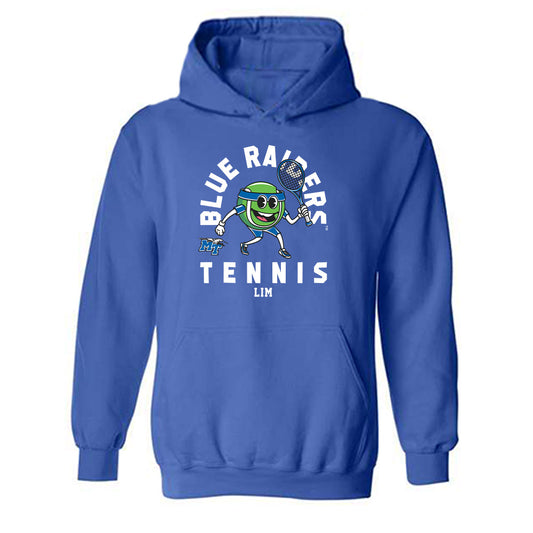 MTSU - NCAA Women's Tennis : Zenn Lim - Fashion Shersey Hooded Sweatshirt-0