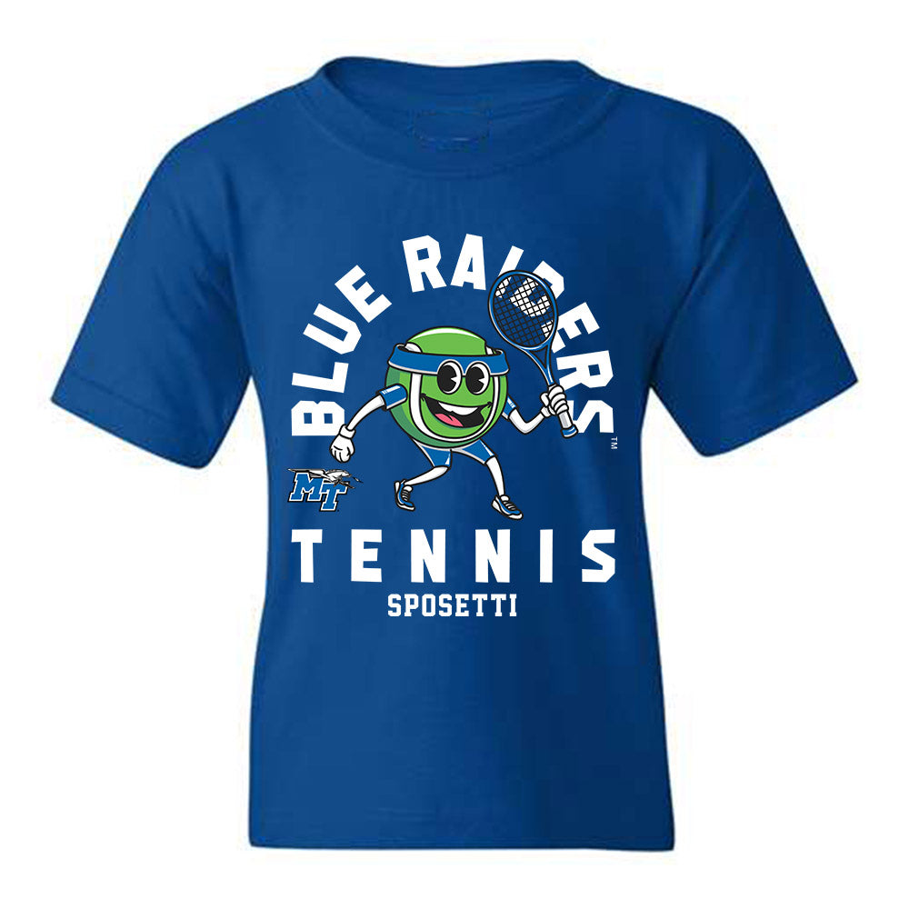 MTSU - NCAA Women's Tennis : Ilaria Sposetti - Fashion Shersey Youth T-Shirt