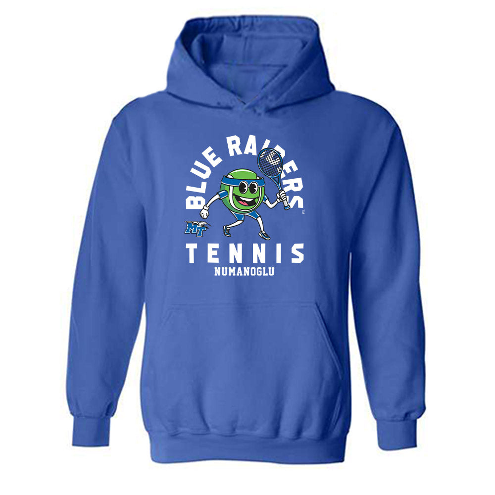 MTSU - NCAA Women's Tennis : Eda Numanoglu - Fashion Shersey Hooded Sweatshirt-0