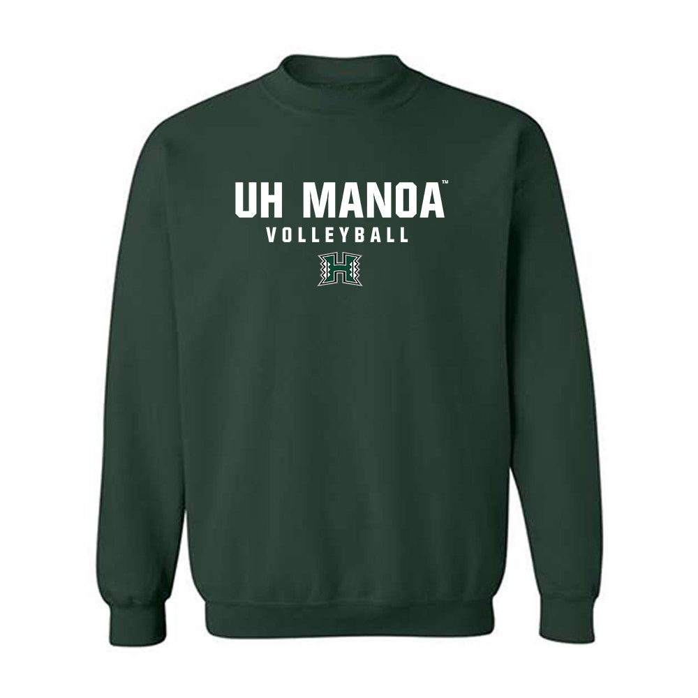 Hawaii - NCAA Men's Volleyball : Eleu Choy - Sports Shersey Crewneck Sweatshirt-0