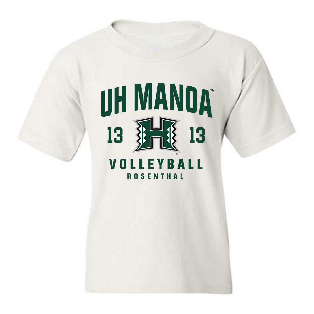Hawaii - NCAA Men's Volleyball : Tread Rosenthal - Classic Fashion Shersey Youth T-Shirt-0