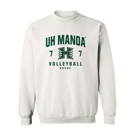 Hawaii - NCAA Men's Volleyball : Adrien Roure - Classic Fashion Shersey Crewneck Sweatshirt