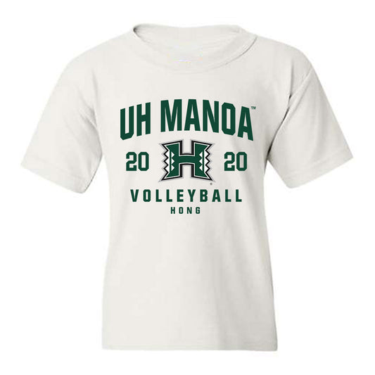 Hawaii - NCAA Men's Volleyball : Kawai Hong - Classic Fashion Shersey Youth T-Shirt-0