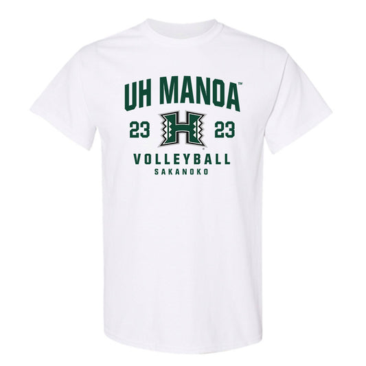 Hawaii - NCAA Men's Volleyball : Louis Sakanoko - Classic Fashion Shersey T-Shirt-0