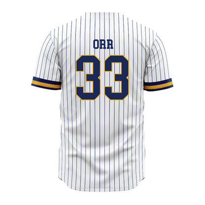 Kent State - NCAA Baseball : Tim Orr - Pinstripe Jersey