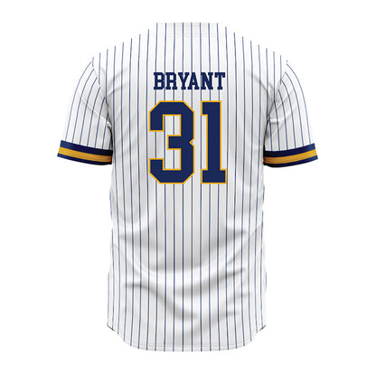 Kent State - NCAA Baseball : Eli Bryant - Pinstripe Jersey-1