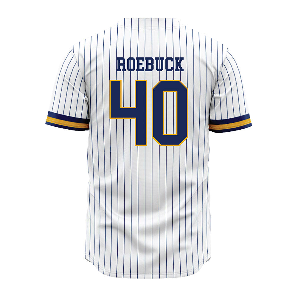 Kent State - NCAA Baseball : Benny Roebuck - Pinstripe Jersey