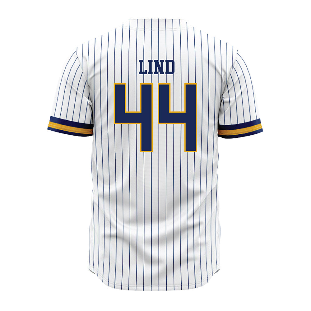 Kent State - NCAA Baseball : Parker Lind - Pinstripe Jersey-1