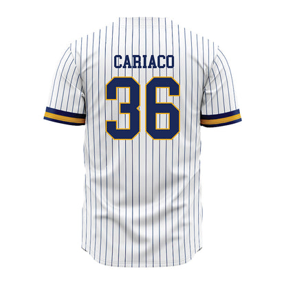 Kent State - NCAA Baseball : Peyton Cariaco - Pinstripe Jersey