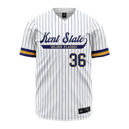 Kent State - NCAA Baseball : Peyton Cariaco - Pinstripe Jersey