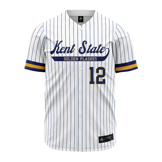 Kent State - NCAA Baseball : Jaden Varner - Pinstripe Jersey