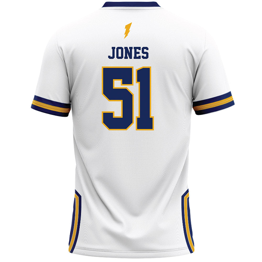 Kent State - NCAA Women's Lacrosse : Ella Jones - White Lacrosse Jersey -1