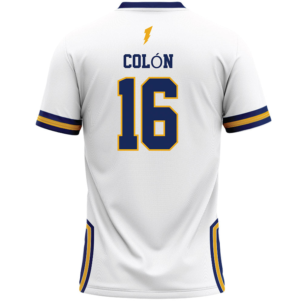 Kent State - NCAA Women's Lacrosse : Isabella Colón - White Lacrosse Jersey -1
