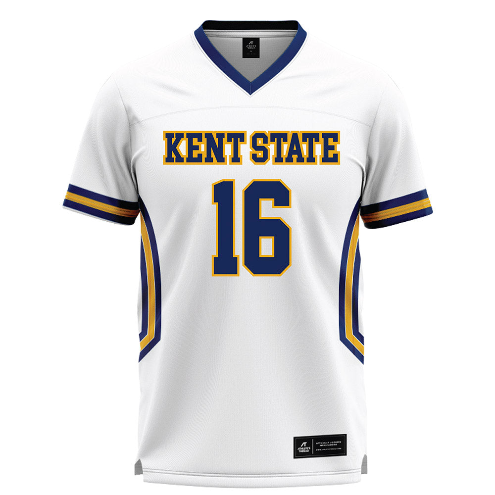 Kent State - NCAA Women's Lacrosse : Isabella Colón - White Lacrosse Jersey -0