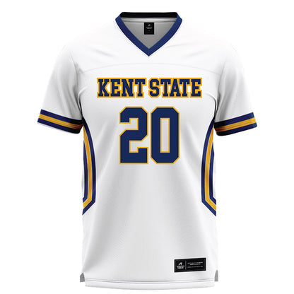 Kent State - NCAA Women's Lacrosse : Bella White - White Lacrosse Jersey -0