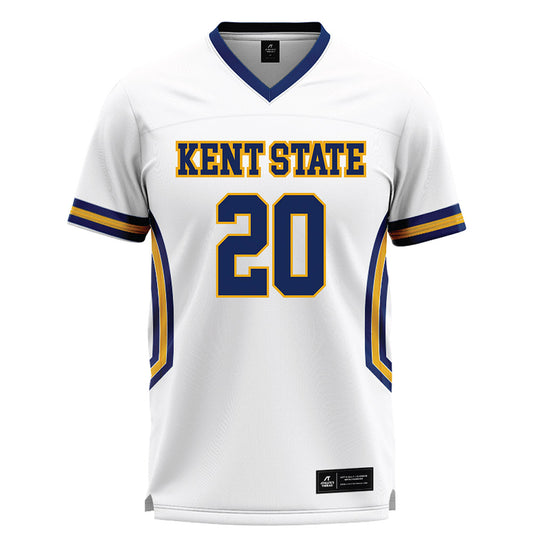 Kent State - NCAA Women's Lacrosse : Bella White - White Lacrosse Jersey -0