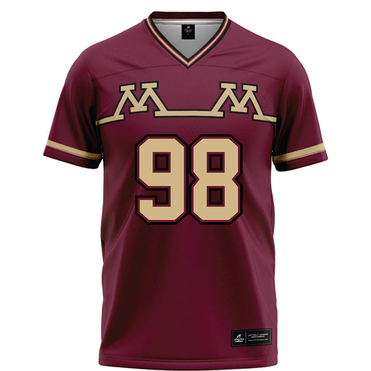 Minnesota - NCAA Football : David Kemp - Retro Football Jersey