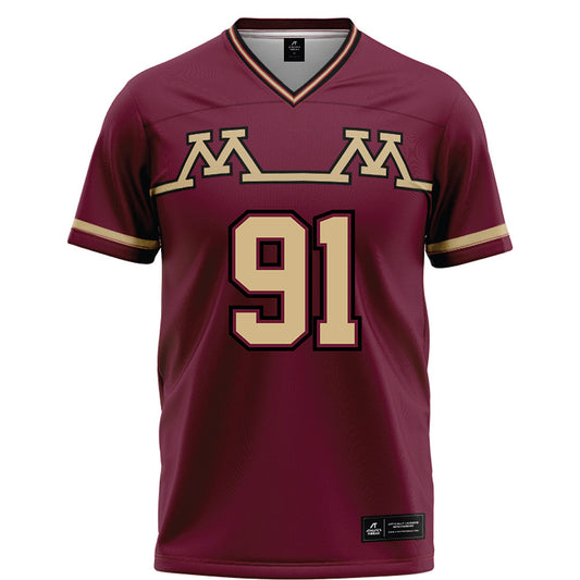 Minnesota - NCAA Football : Deven Eastern - Retro Football Jersey-0