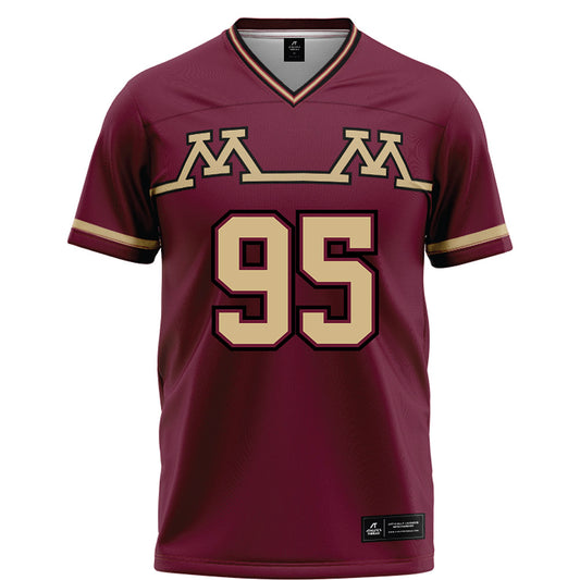 Minnesota - NCAA Football : Colin Hansen - Retro Football Jersey-0