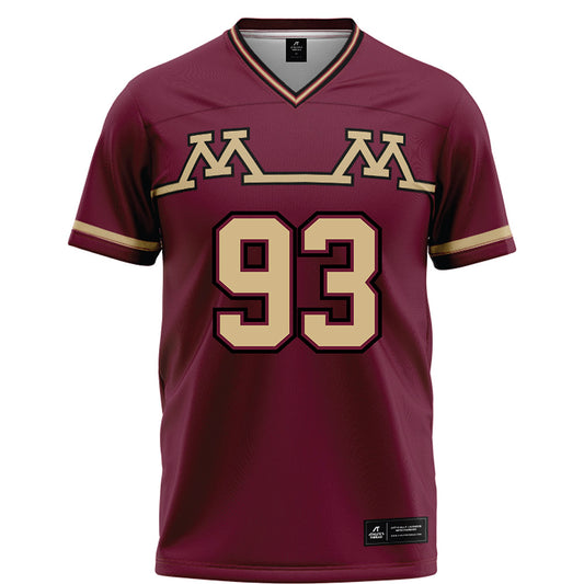 Minnesota - NCAA Football : Riley Sunram - Retro Football Jersey-0