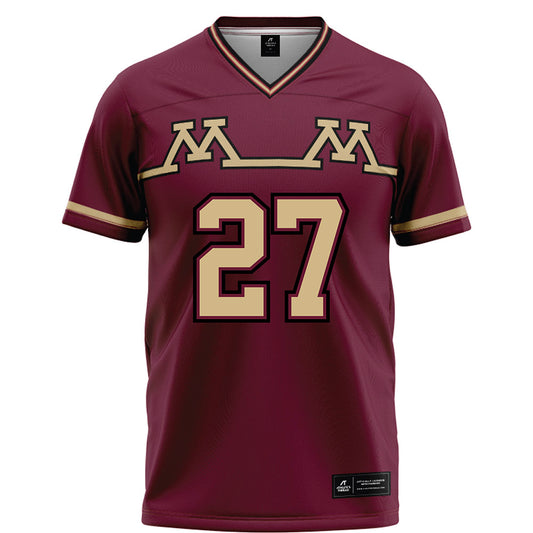 Minnesota - NCAA Football : Simon Seidl - Retro Football Jersey-0