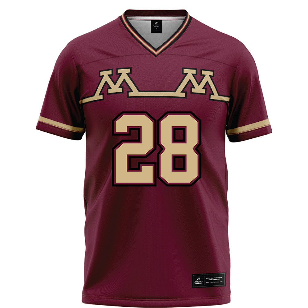 Minnesota - NCAA Football : Zach Jorgensen - Retro Football Jersey