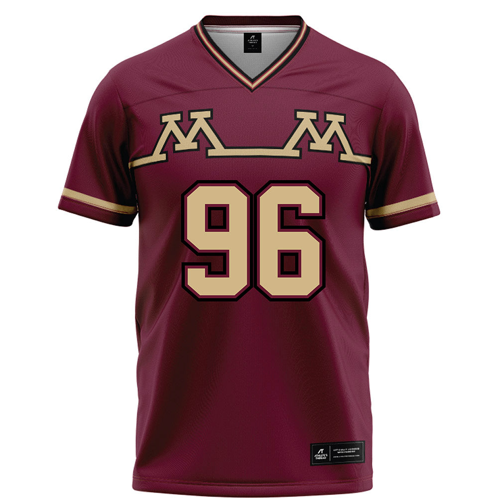 Minnesota - NCAA Football : Abu Tarawallie - Retro Football Jersey-0