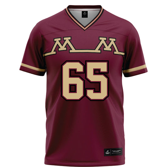 Minnesota - NCAA Football : Greg Johnson - Retro Football Jersey-0