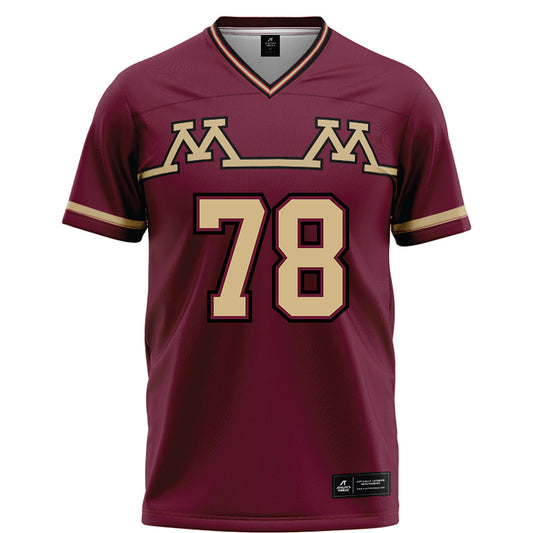 Minnesota - NCAA Football : Ashton Beers - Retro Football Jersey-0
