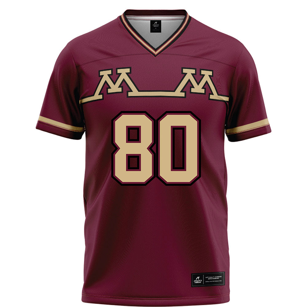 Minnesota - NCAA Football : Alan Soukup - Retro Football Jersey-0
