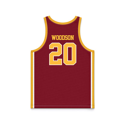 Minnesota - NCAA Women's Basketball : Taylor Woodson - Retro Maroon Basketball Jersey-1