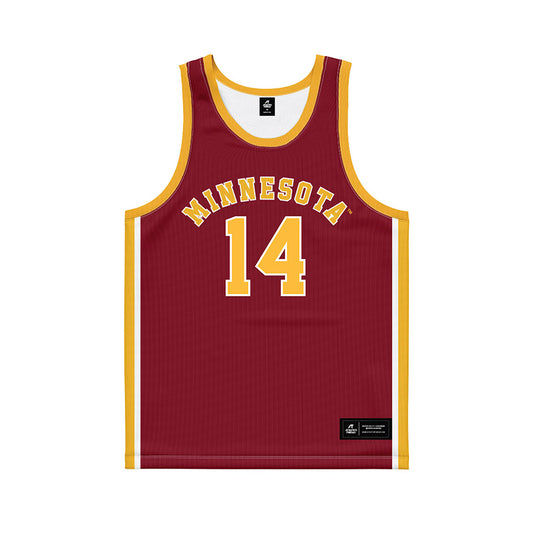 Minnesota - NCAA Women's Basketball : Tori McKinney - Retro Maroon Basketball Jersey-0