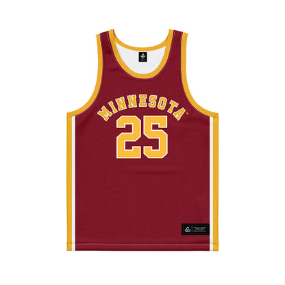 Minnesota - NCAA Women's Basketball : Grace Grocholski - Retro Maroon Basketball Jersey-0