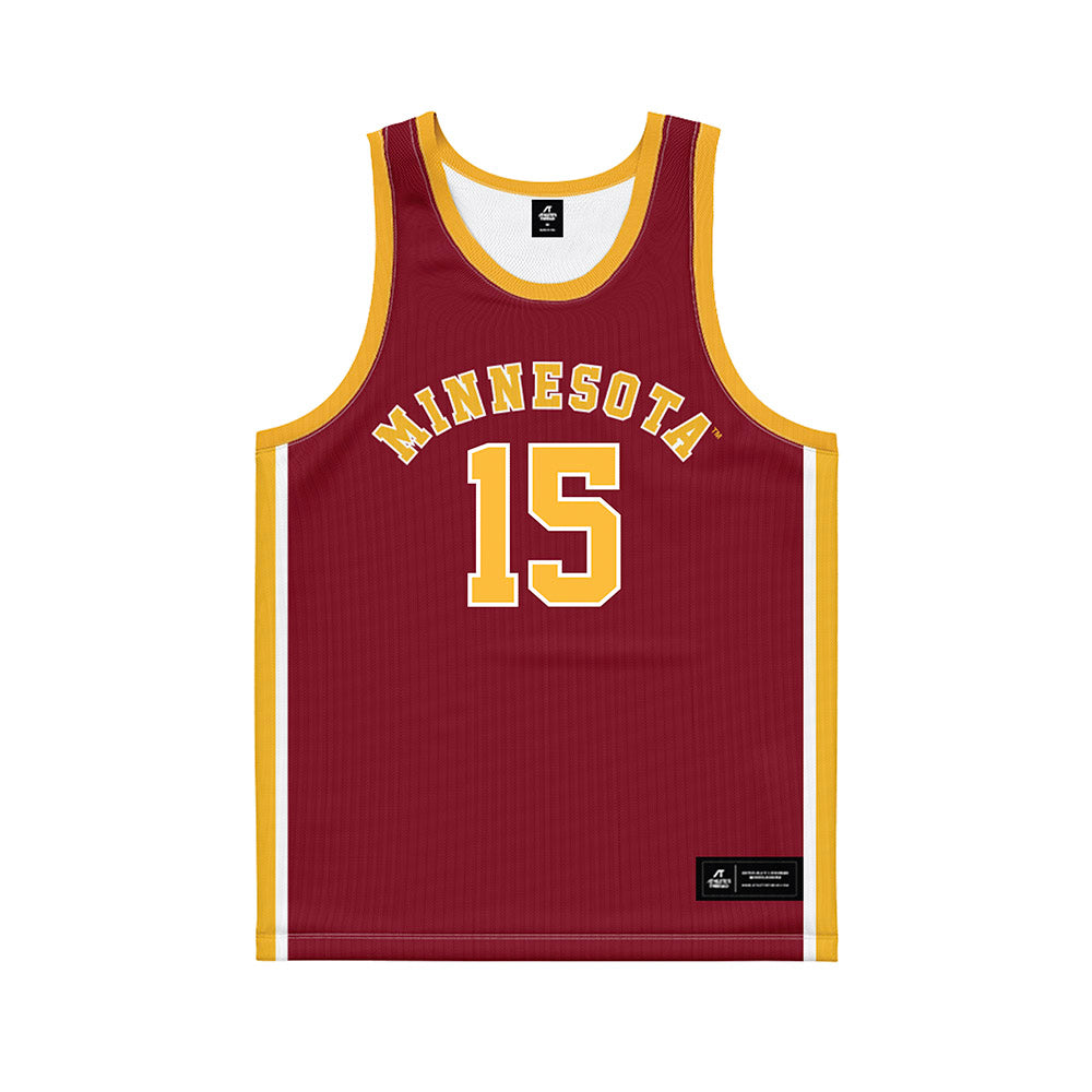 Minnesota - NCAA Women's Basketball : Brynn Senden - Retro Maroon Basketball Jersey-0