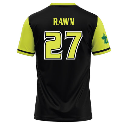 USF - NCAA Softball : Grace Rawn - Black/Slime Baseball Jersey