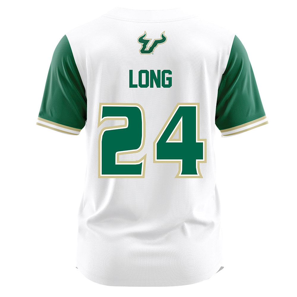 USF - NCAA Softball : Anne Long - White Jersey