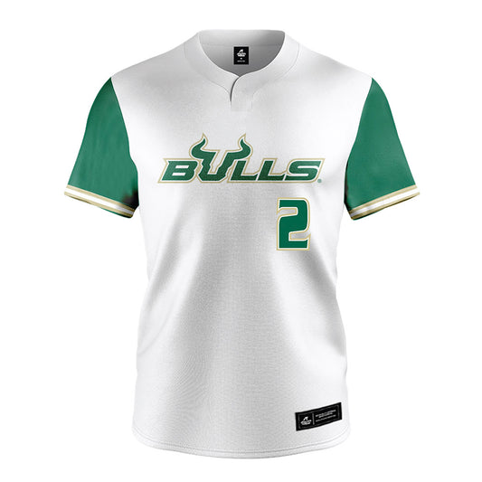 USF - NCAA Softball : Grace Chin - White Jersey