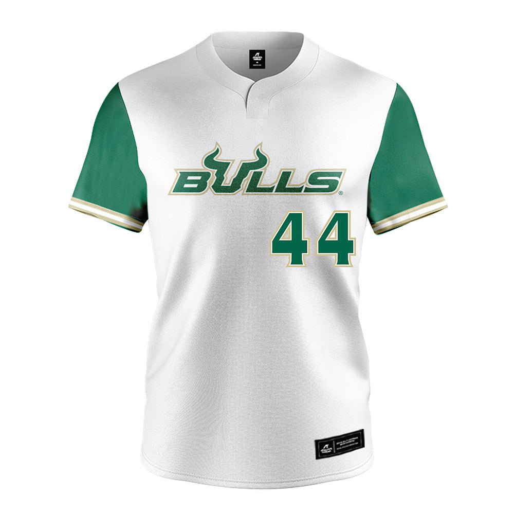 USF - NCAA Softball : Kiley Strott - White Jersey-0