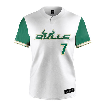 USF - NCAA Softball : Cali Chapman - White Jersey-0