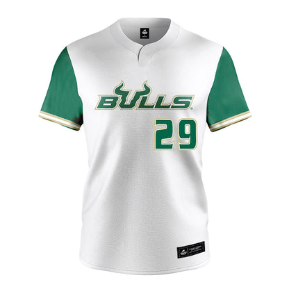 USF - NCAA Softball : Elise Mcquiston - White Jersey-0