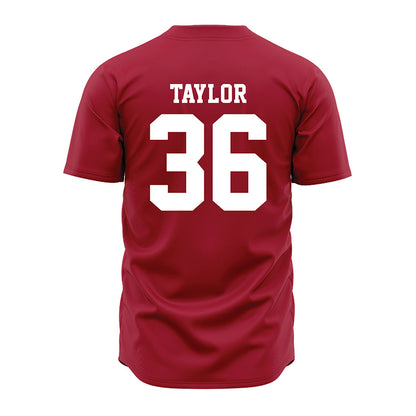 Alabama - NCAA Softball : Ambrey Taylor - Red Jersey-1