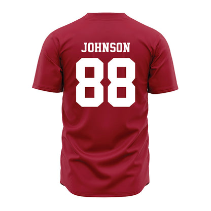 Alabama - NCAA Softball : Lauren Johnson - Red Jersey-1