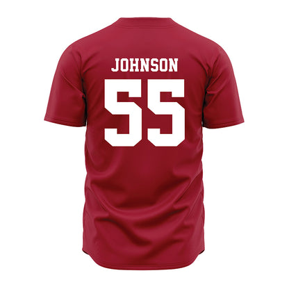 Alabama - NCAA Softball : Alea Johnson - Red Jersey-1