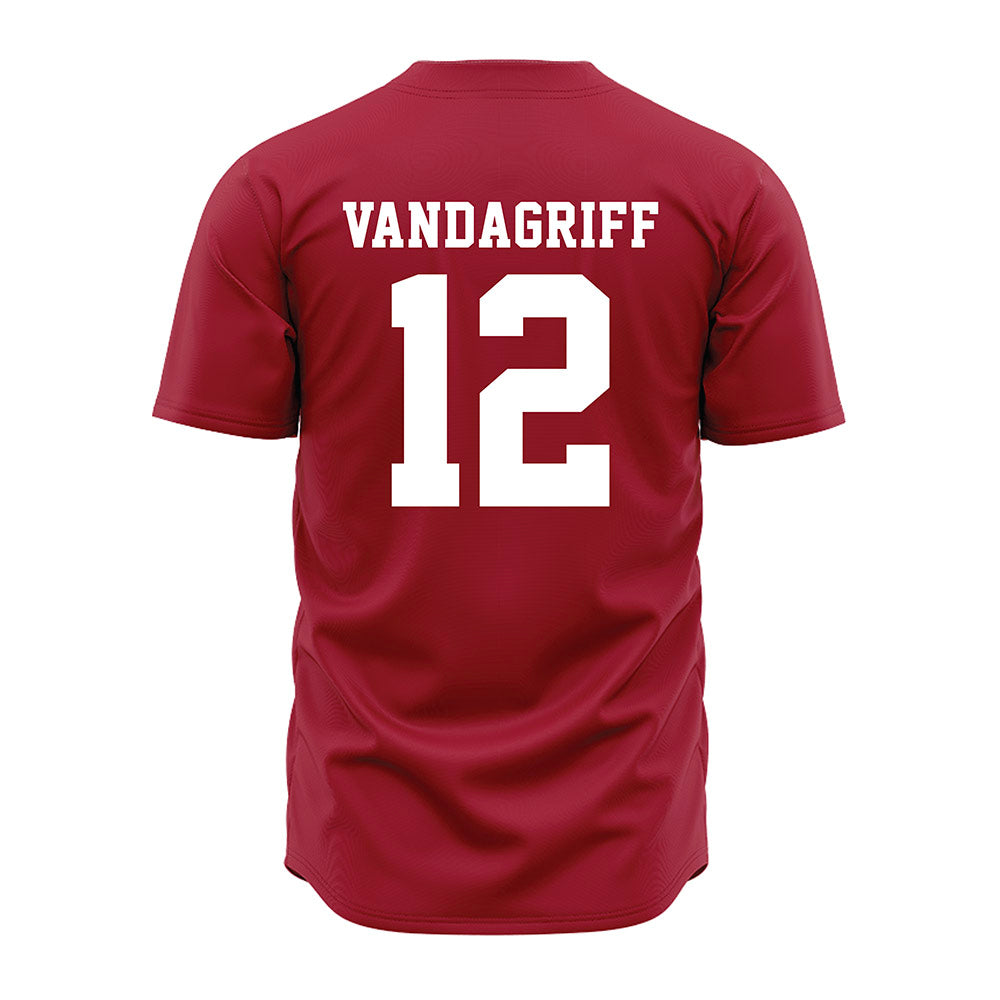 Alabama - NCAA Softball : Audrey Vandagriff - Red Jersey