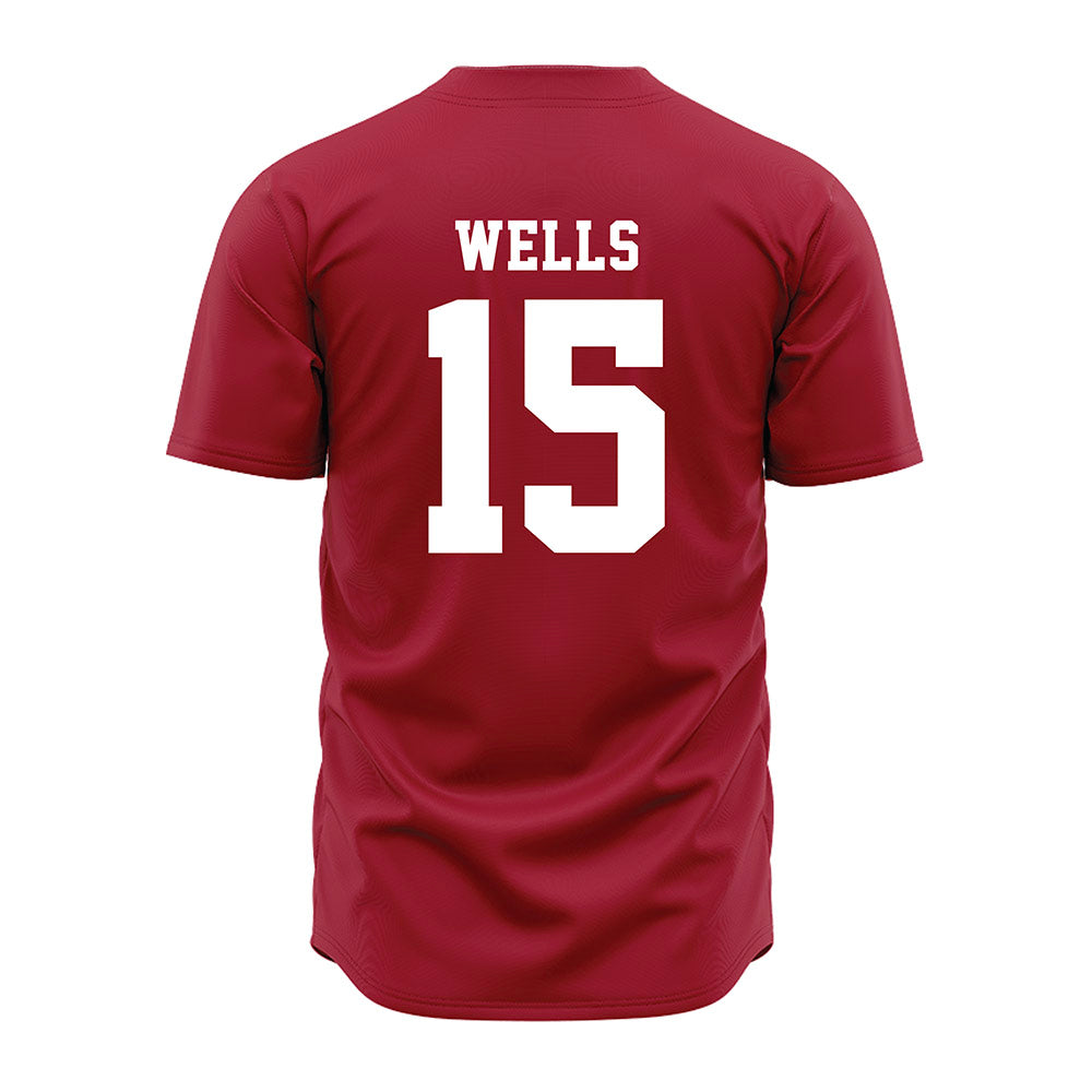 Alabama - NCAA Softball : Brooke Wells - Red Jersey-1