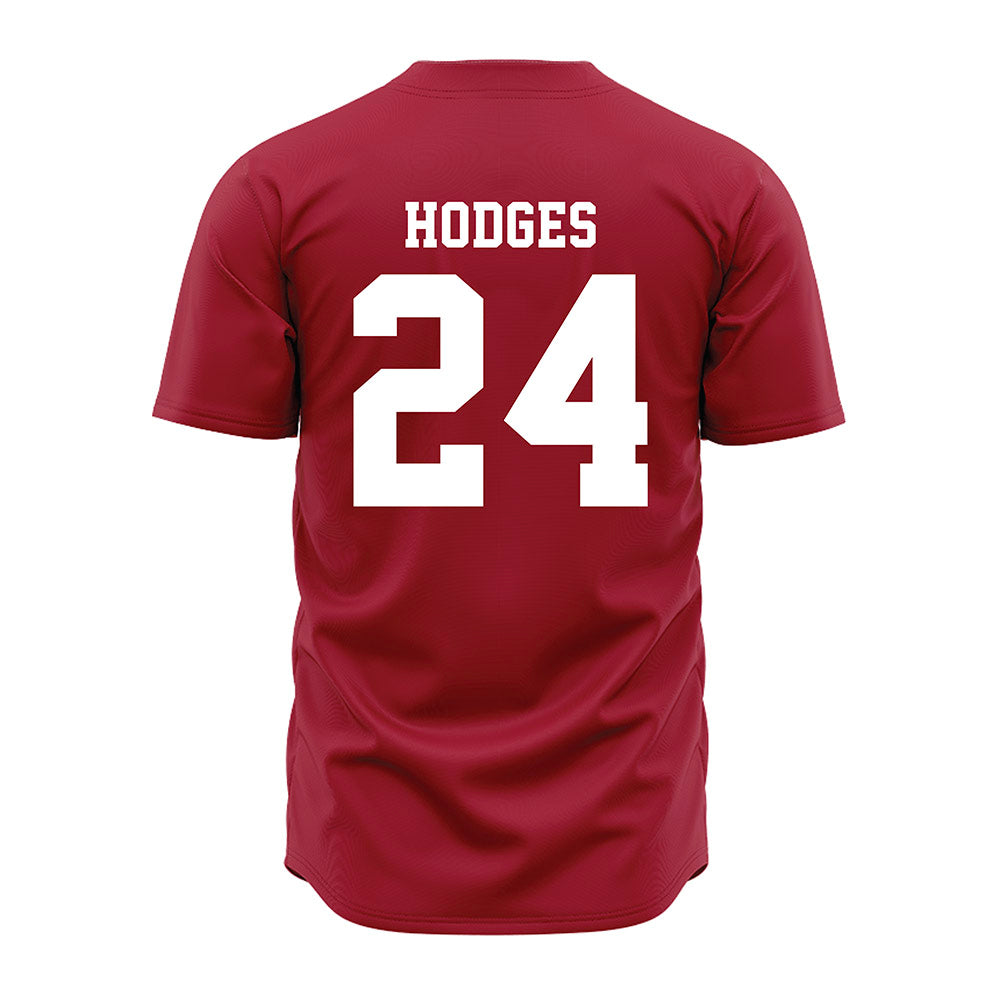 Alabama - NCAA Softball : Braya Hodges - Red Jersey-1