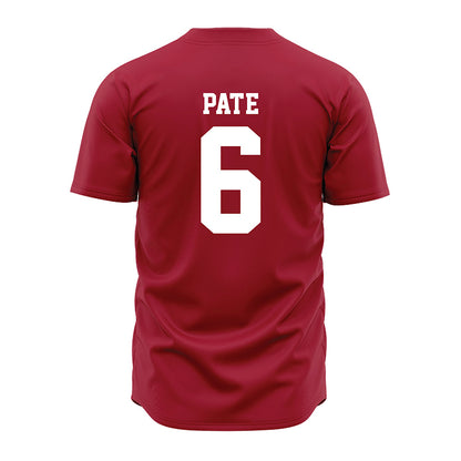 Alabama - NCAA Softball : Kinley Pate - Red Jersey-1