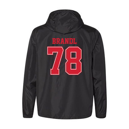 Nebraska - NCAA Football : Jacob Brandl - Windbreaker