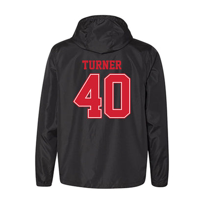 Nebraska - NCAA Football : Brice Turner - Windbreaker